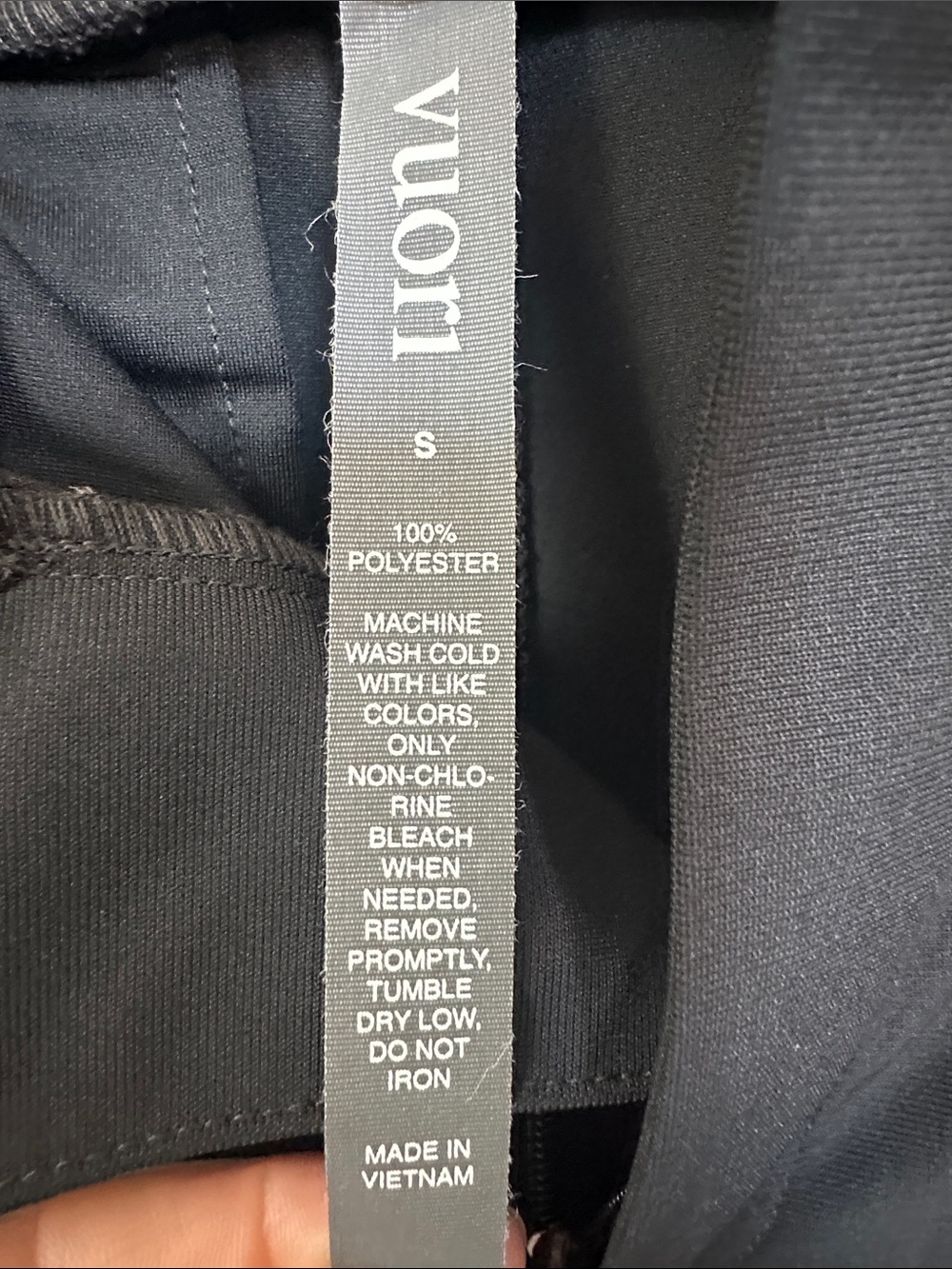 Vuori Black Wide Leg Pants - Picture 5 of 9